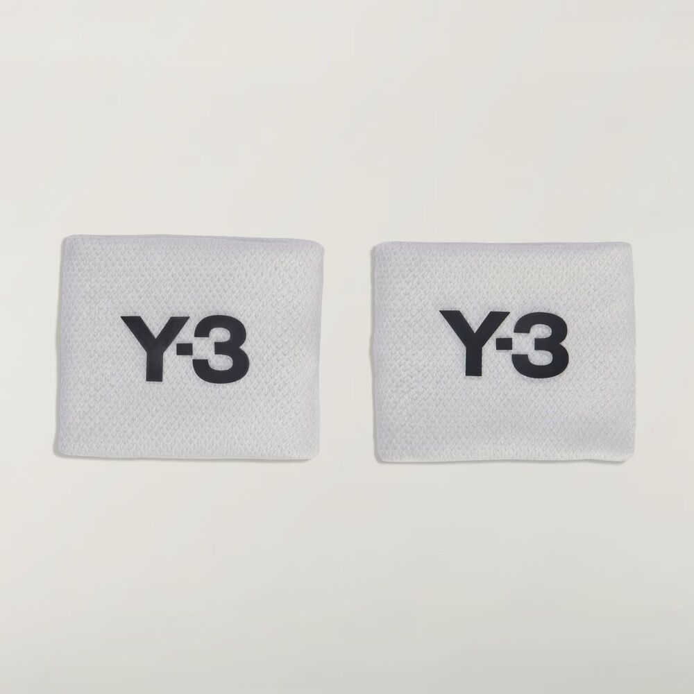 adidas Y-3 Tennis Wristband Unisex Sports Training Band 9x13cm 2pcs NWT JW6134
